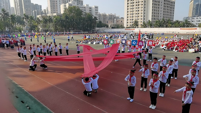 趣味运动我快乐，健体强国我能行――韩国a片实验小学第二届体育艺术节