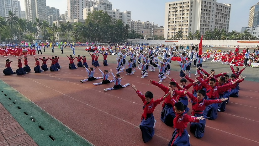 趣味运动我快乐，健体强国我能行――韩国a片实验小学第二届体育艺术节