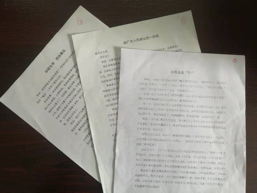 韩国a片实验小学禁毒征文比赛